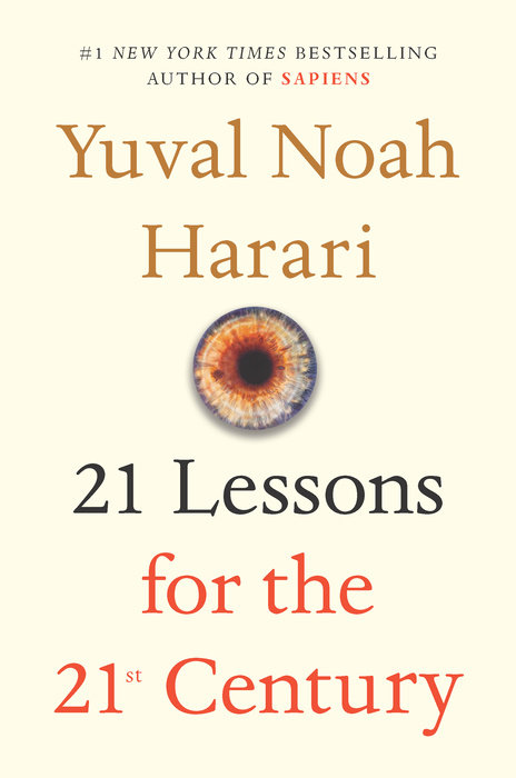 cover for 21 Lessons for the 21st Century by Yuval Noah Harari