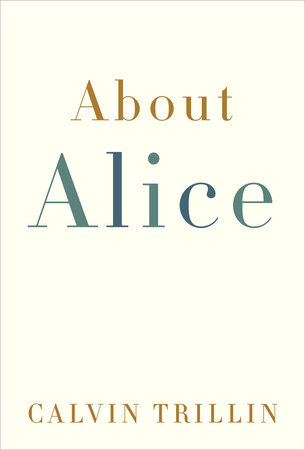 cover for About Alice by Calvin Trillin