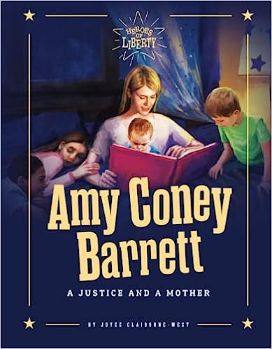 cover for Amy Coney Barrett: A Justice and A Mother by v
