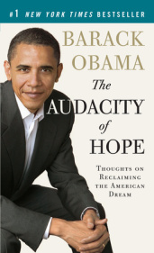 cover for The Audacity of Hope by Barack Obama
