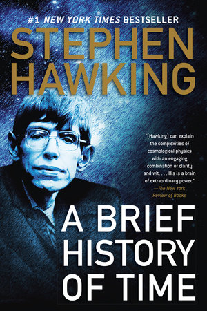 cover for A Brief History of Time by Stephen Hawking