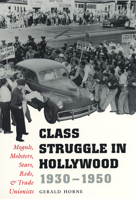 cover for Class Struggle in Hollywood by Gerald Horne