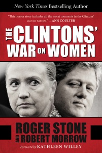 cover for The Clintons' War on Women by Roger Stone and Robert Morrow