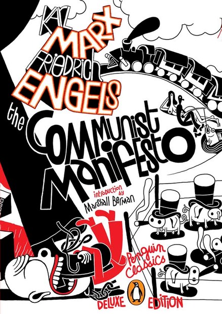 cover for The Communist Manifesto by Karl Marx and Friedrich Engels