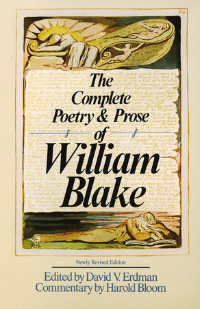 cover for The Complete Poetry & Prose of William Blake edited by David V. Erdman