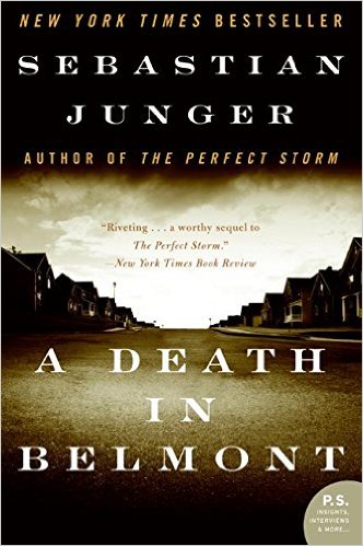cover for A Death in Belmont by Sebastian Junger