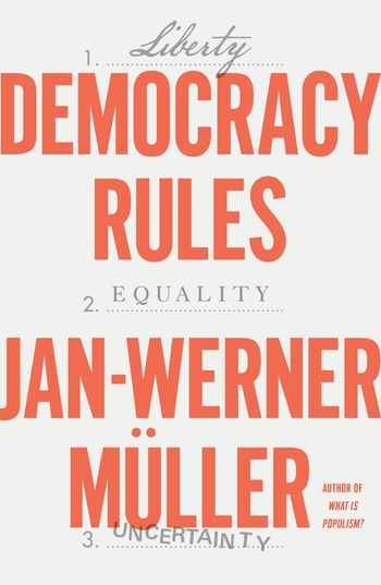 cover for Democracy Rules by Jan-Werner Müller