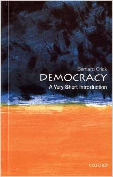 cover for Democracy: A Very Short Introduction by Bernard Crick