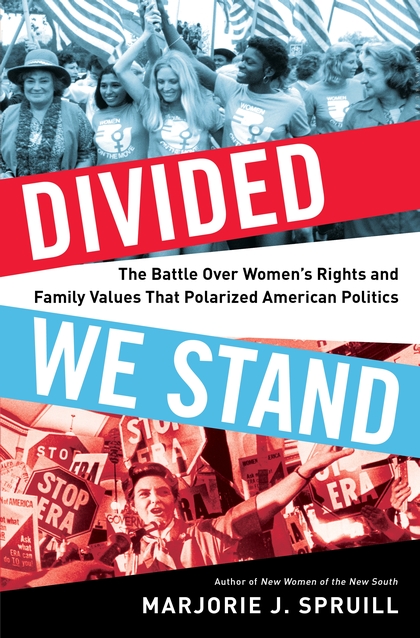 cover for Divided We Stand: The Battle Over Women's Rights and Family Values That Polarized American Politics by Marjorie J. Spruill
