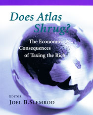 cover for Does Atlas Shrug? The Economic Consequences of Taxing the Rich edited by Joel B. Slemrod