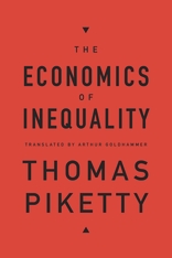 cover for The Economics of Inequality by Thomas Piketty
