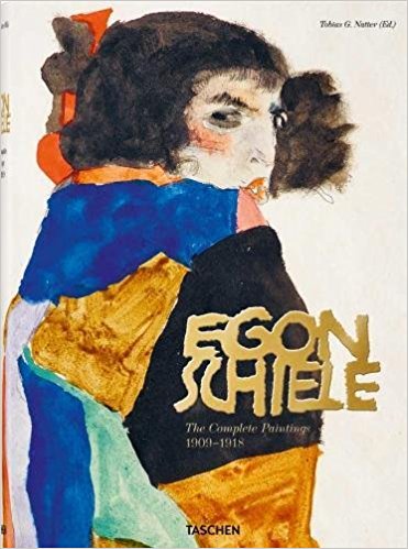 cover for Egon Schiele: The Complete Paintings 1909–1918 edited by Tobias G. Natter