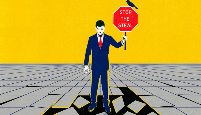 cover for The Election Deniers’ Playbook for 2024  by Brennan Center for Justice