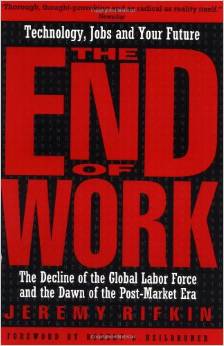 cover for The End of Work by Jeremy Rifkin