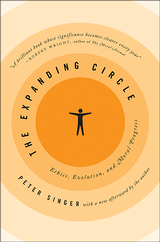 cover for The Expanding Circle: Ethics, Evolution, and Moral Progress by Peter Singer