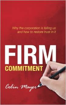 cover for Firm Commitment by Colin Mayer