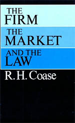 cover for The Firm, the Market, and the Law by R. H. Coase