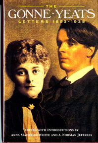 cover for The Gonne-Yeats Letters 1893-1938 edited by Anna Macbride White and A. Norman Jeffares