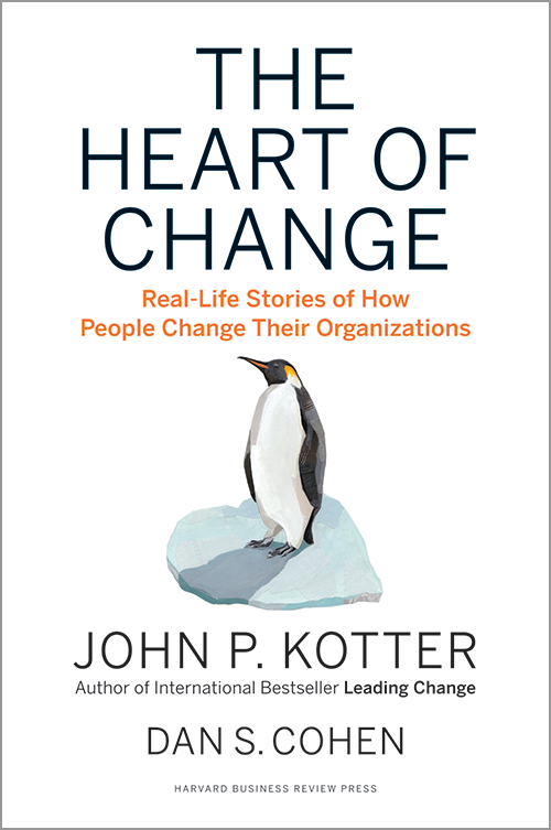 cover for The Heart of Change: Real-Life Stories of How People Change Their Organizations by John P. Kotter