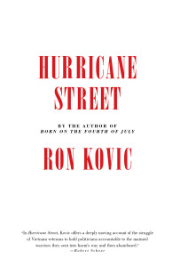 cover for Hurricane Street by Ron Kovic