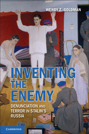 cover for Inventing the Enemy: Denunciation and Terror in Stalin's Russia by Wendy Z.Goldman