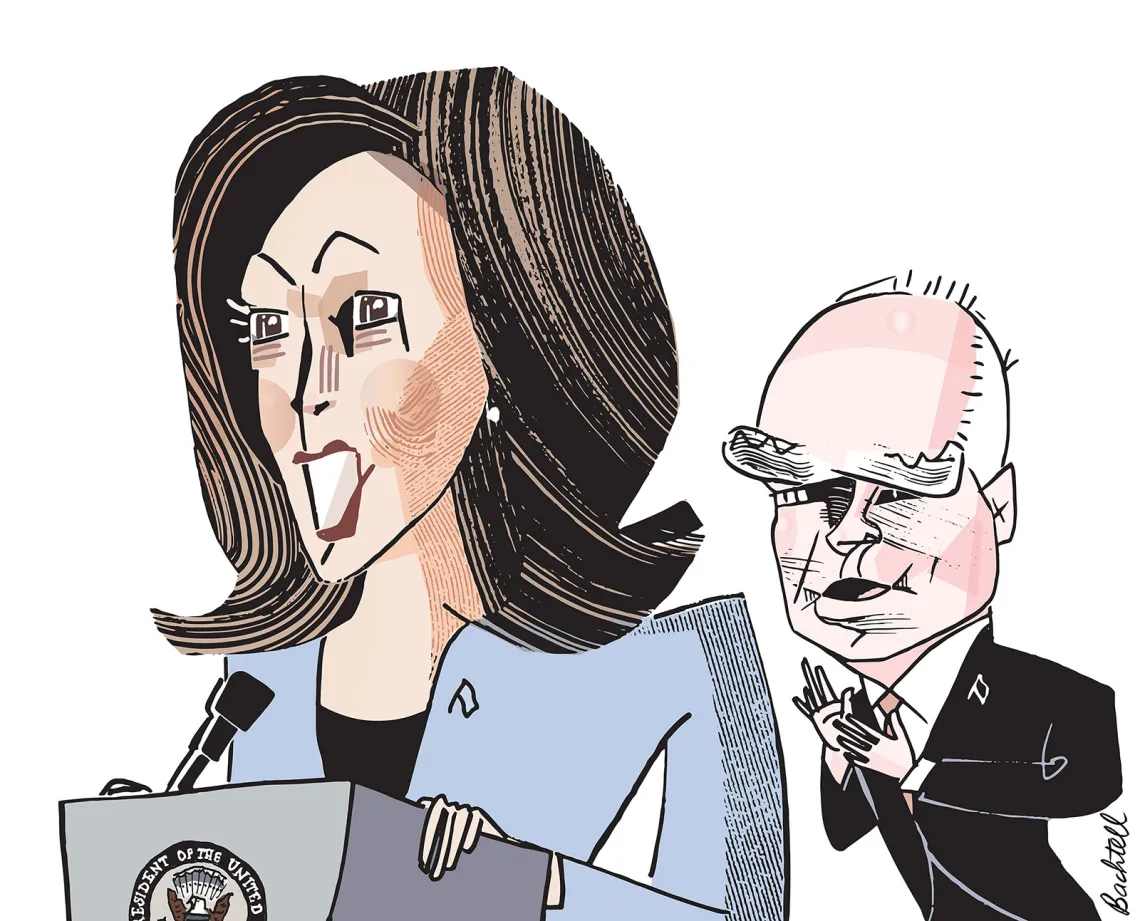 cover for Kamala's Moment by Fintan O’Toole