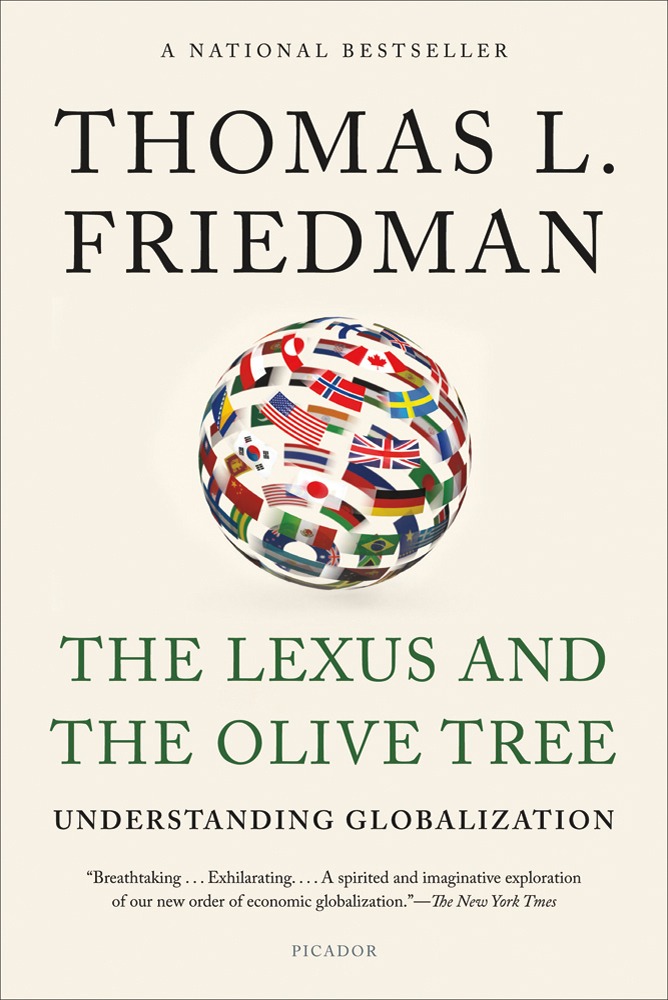 cover for The Lexus and the Olive Tree by Thomas L. Friedman
