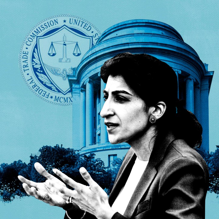 cover for Washington vs Big Tech: Lina Khan’s battle to transform US antitrust by Financial Times