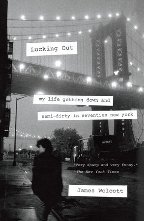 cover for Lucking Out: My Life Getting Down and Semi-Dirty in the Seventies by James Wolcott