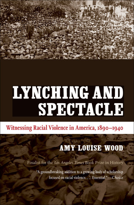 cover for Lynching and Spectacle: Witnessing Racial Violence in America, 1890-1940 by Amy Louise Wood