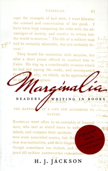 cover for Marginalia by H. J. Jackson