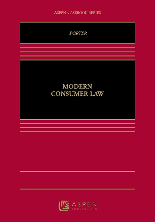 cover for Modern Consumer Law by Katie Porter
