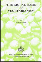 cover for The Moral Basis of Vegetarianism by Mohandas Gandhi