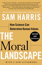 cover for The Moral Landscape: How Science Can Determine Human Values by Sam Harris