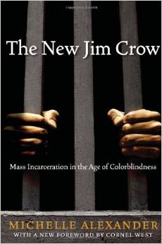 cover for The New Jim Crow by Michelle Alexander