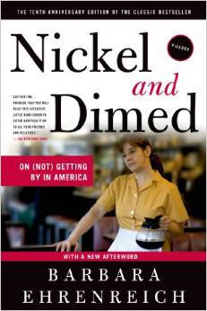cover for Nickel and Dimed by Barbara Ehrenreich