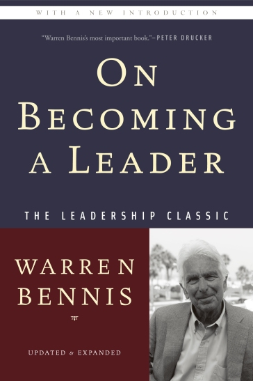 cover for On Becoming a Leader by Warren Bennis