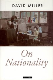 cover for On Nationality by David Miller