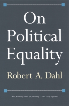cover for On Political Equality by Robert A. Dahl