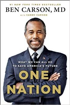 cover for One Nation by Ben Carson and Candy Carson