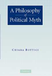 cover for A Philosophy of Political Myth by Chiara Bottici