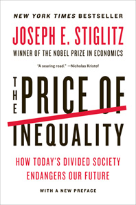 cover for The Price of Inequality by George Stiglitz