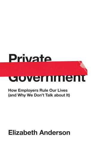 cover for Private Government: How Employers Rule Our Lives (and Why We Don't Talk about It) by Elizabeth Anderson