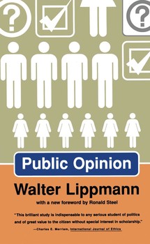 cover for Public Opinion by Walter Lippmann