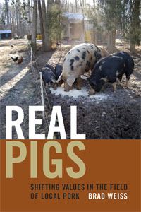 cover for Real Pigs: Shifting Values in the Field of Local Pork by Brad Weiss