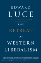 cover for The Retreat of Western Liberalism by Edward Luce