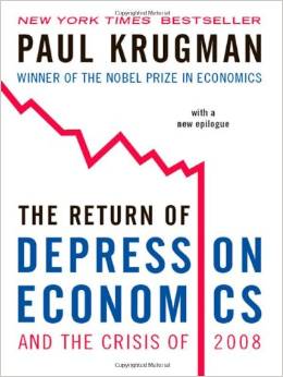 cover for The Return of Depression Economics and the Crisis of 2008 by Paul Krugman