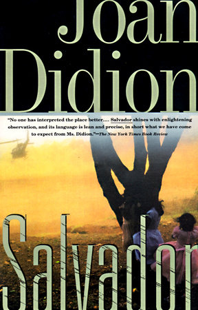 cover for Salvador by Joan Didion