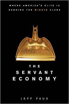 cover for The Servant Economy by Jeff Faux