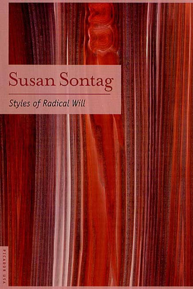 cover for Styles of Radical Will by Susan Sontag